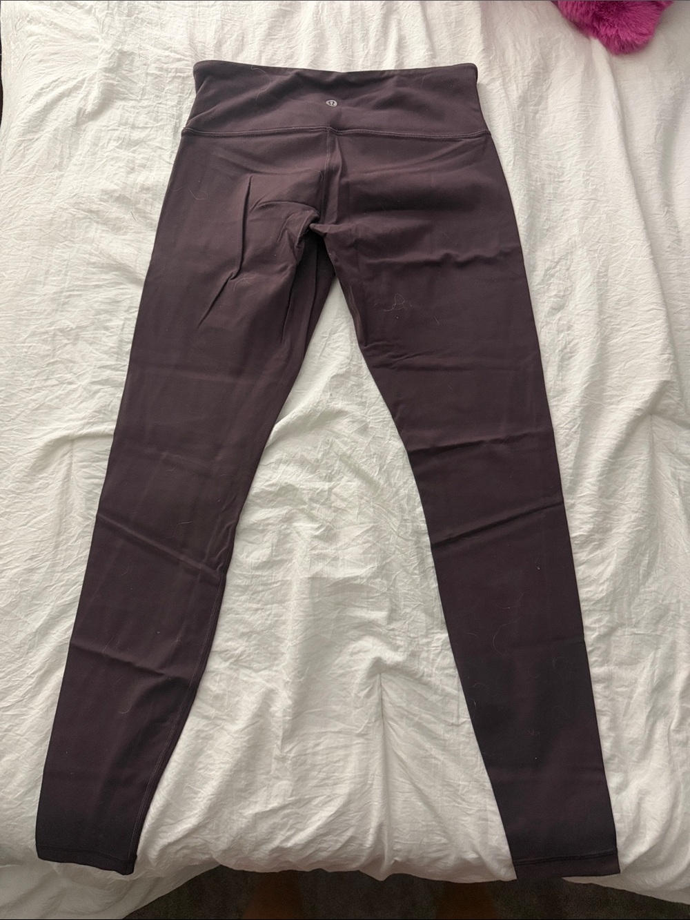 Lululemon High-Rise Full-Length Leggings in Deep Plum